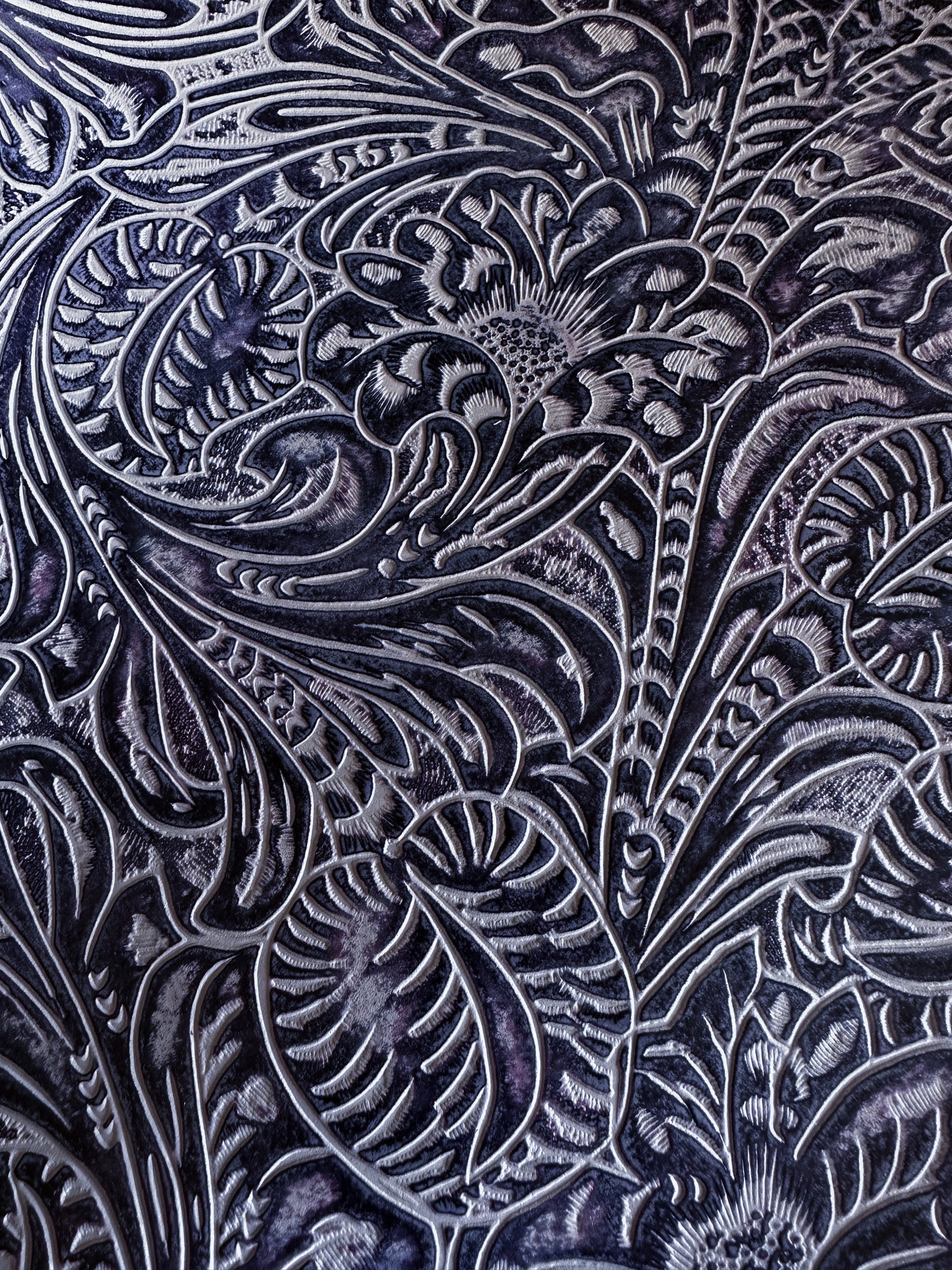 Embossed Leather Phone Case