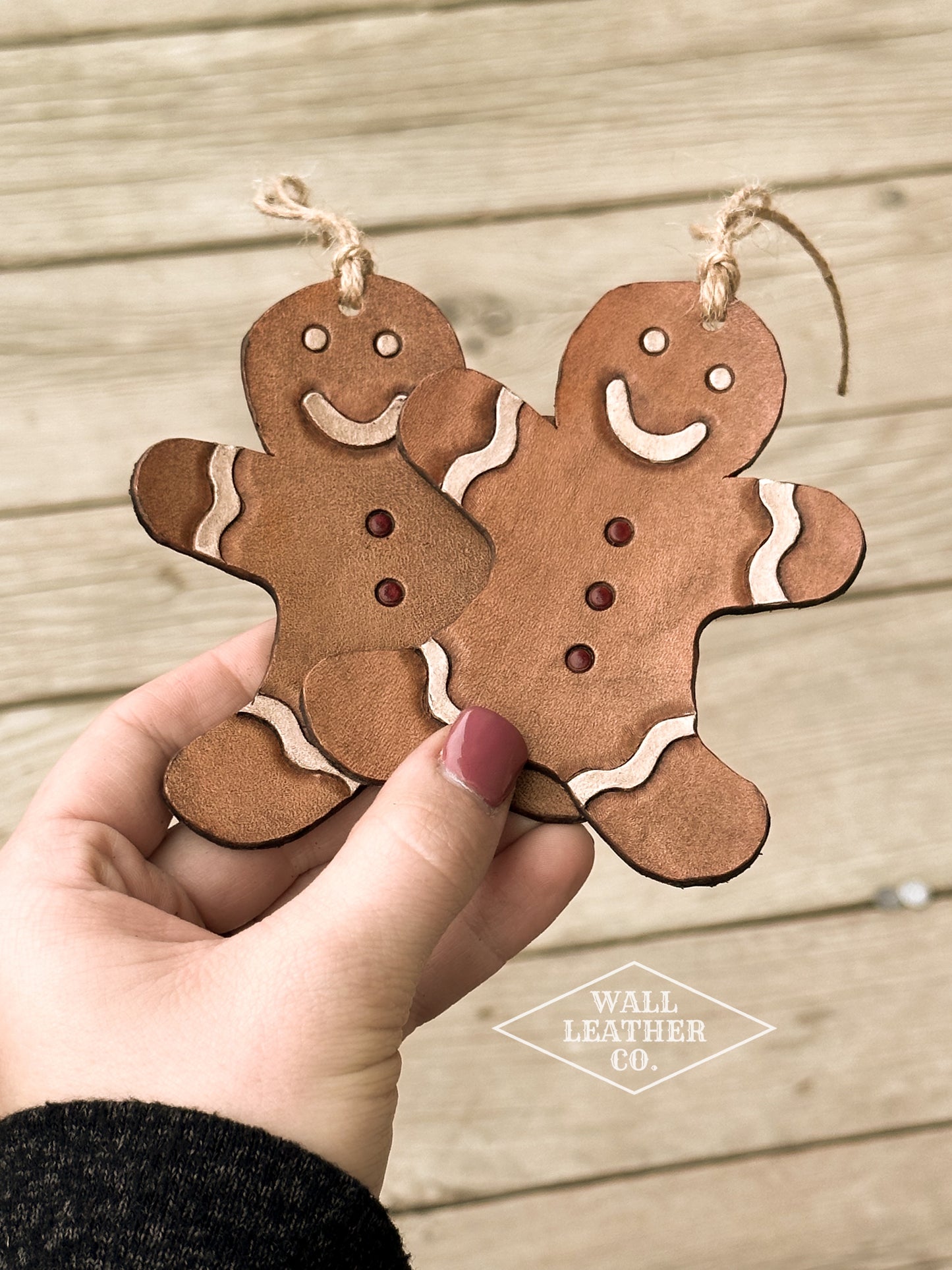 Gingerbread Man Christmas Ornament ￼