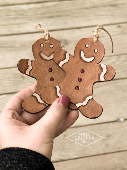 Gingerbread Man Christmas Ornament ￼
