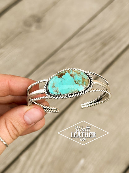 Baja Turquoise Sterling Silver Bracelet