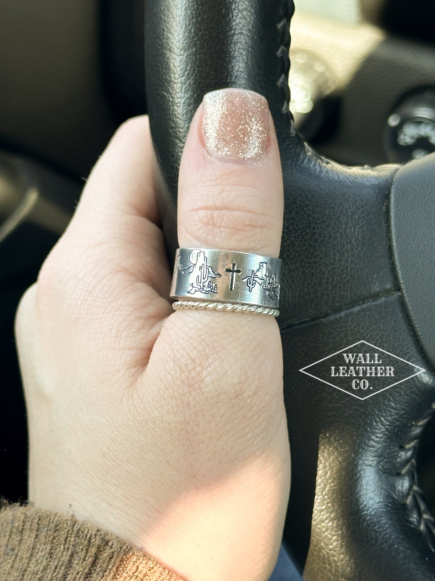Faith in the Desert Cross Ring