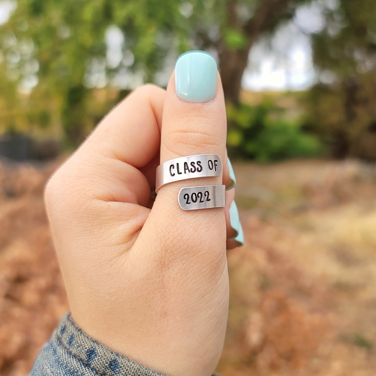 Class of 2024 Simple Wrap Ring