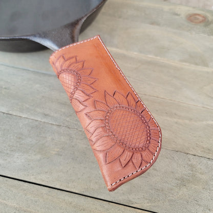 Sunflowers Cast Iron Pan Handle Cover