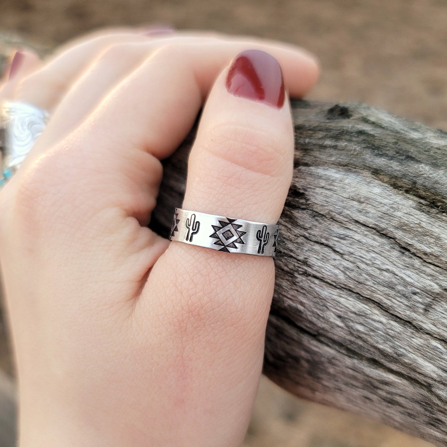 Southwestern Cactus Ring