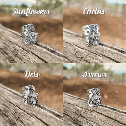 Pendleton Rodeo Wrap Ring