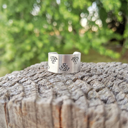 Aztec Wide Ring